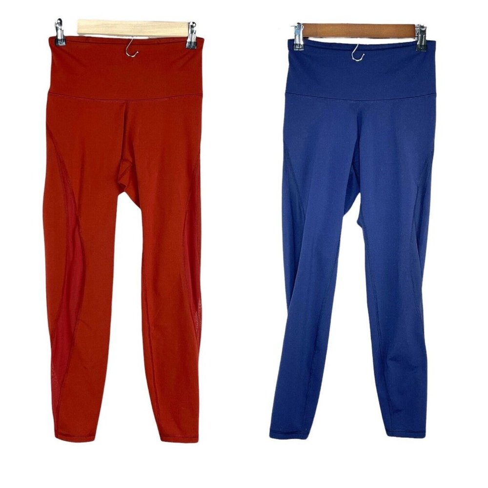 2 piece old navy elevate leggings sz S navy brick